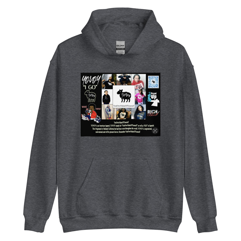 “Post Card YOVOY” Unisex Hoodie