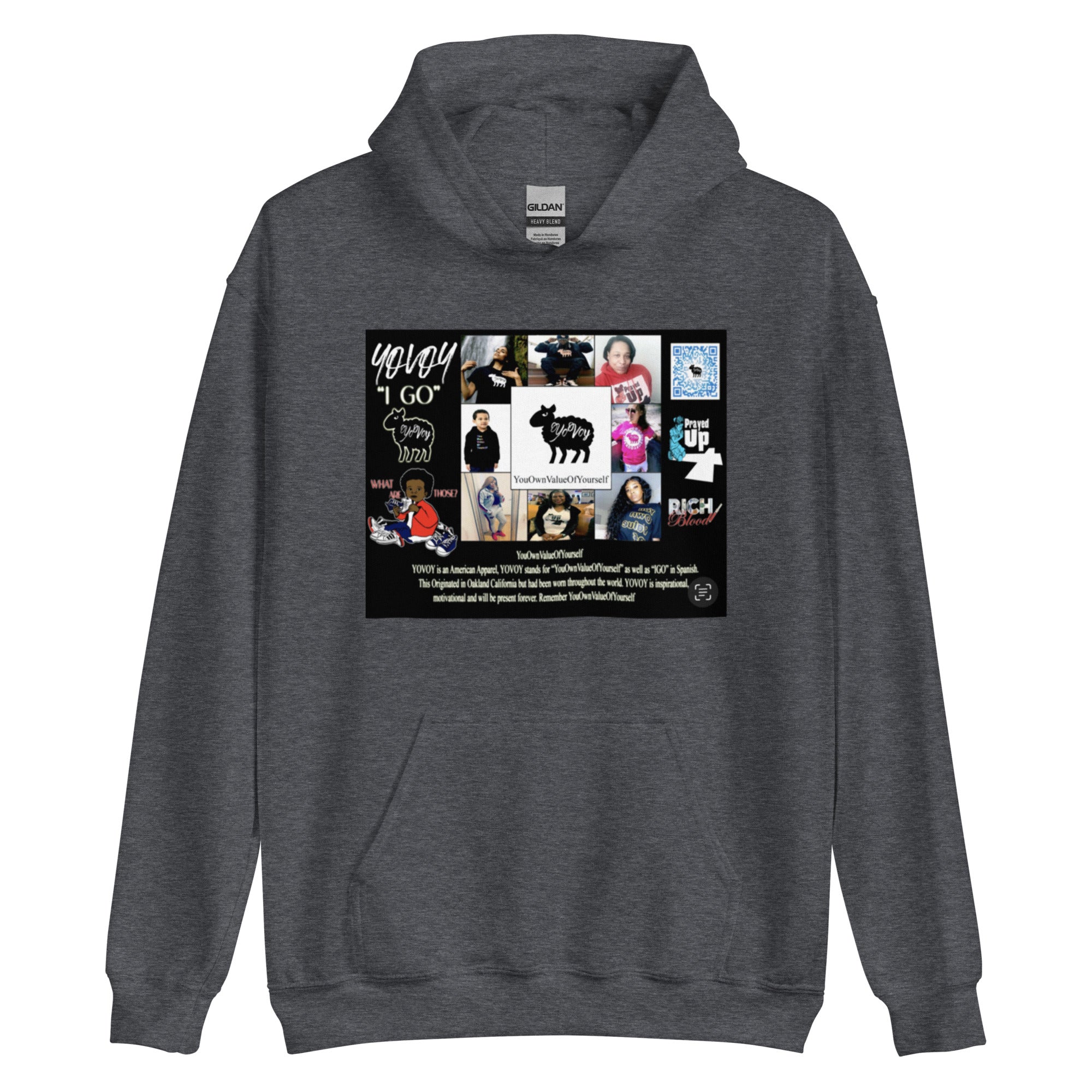 “Post Card YOVOY” Unisex Hoodie
