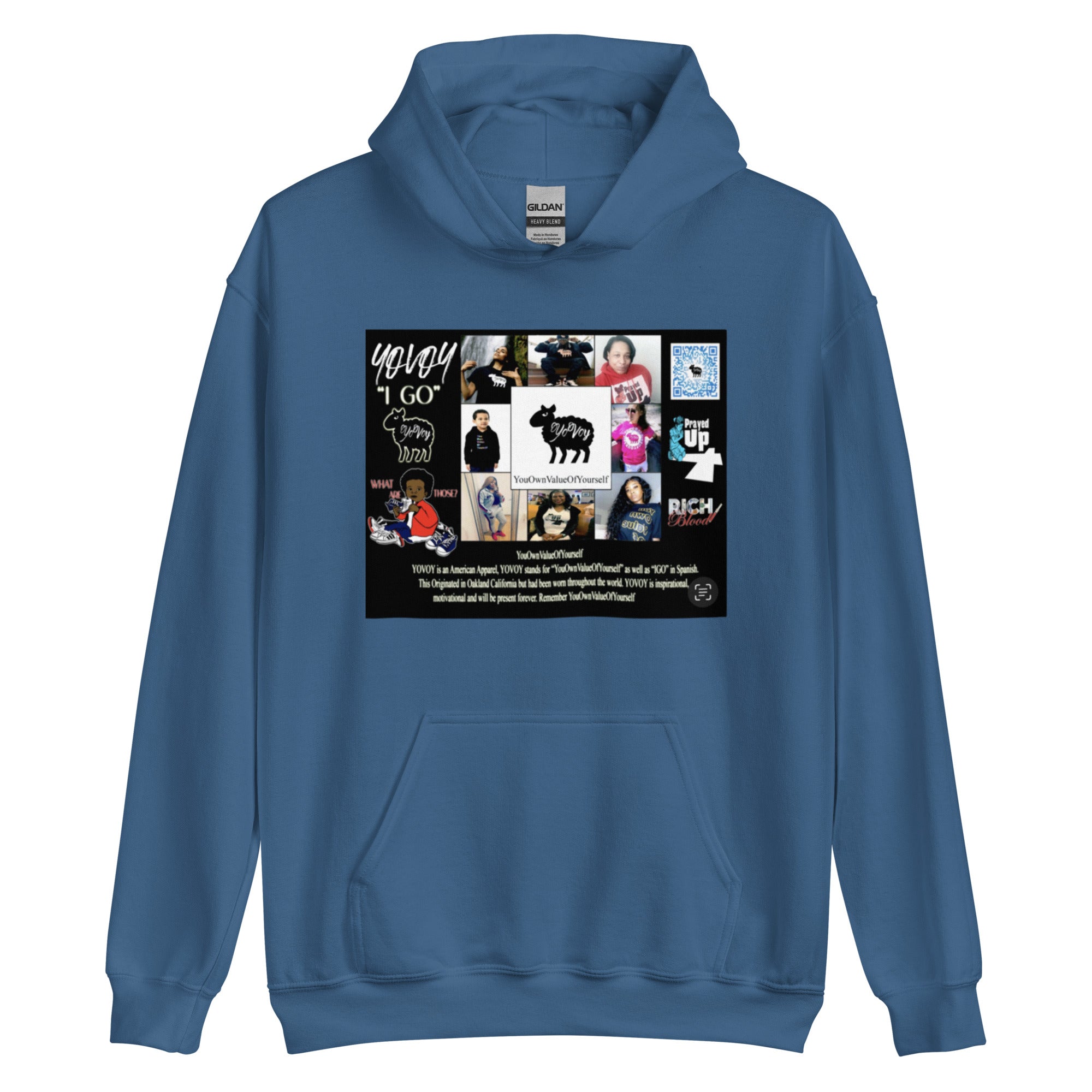 “Post Card YOVOY” Unisex Hoodie