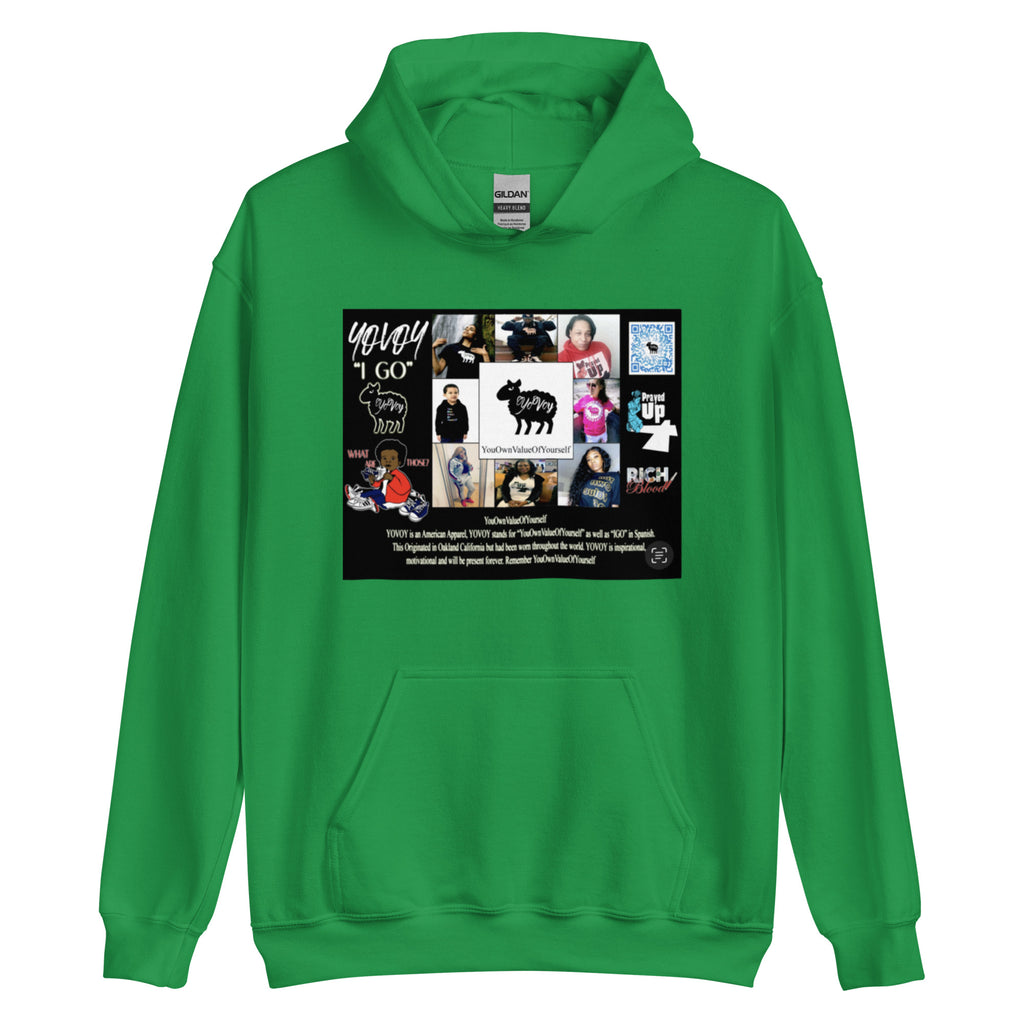 “Post Card YOVOY” Unisex Hoodie