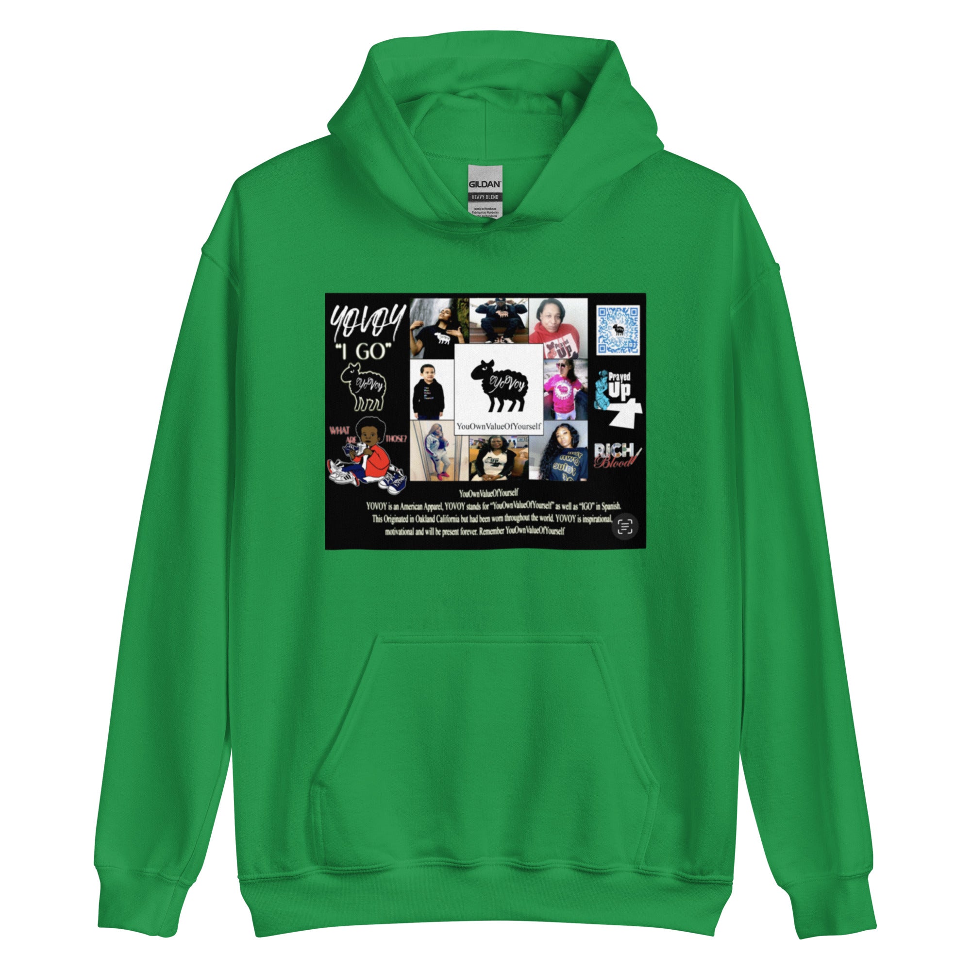 “Post Card YOVOY” Unisex Hoodie