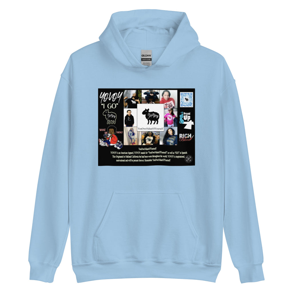“Post Card YOVOY” Unisex Hoodie