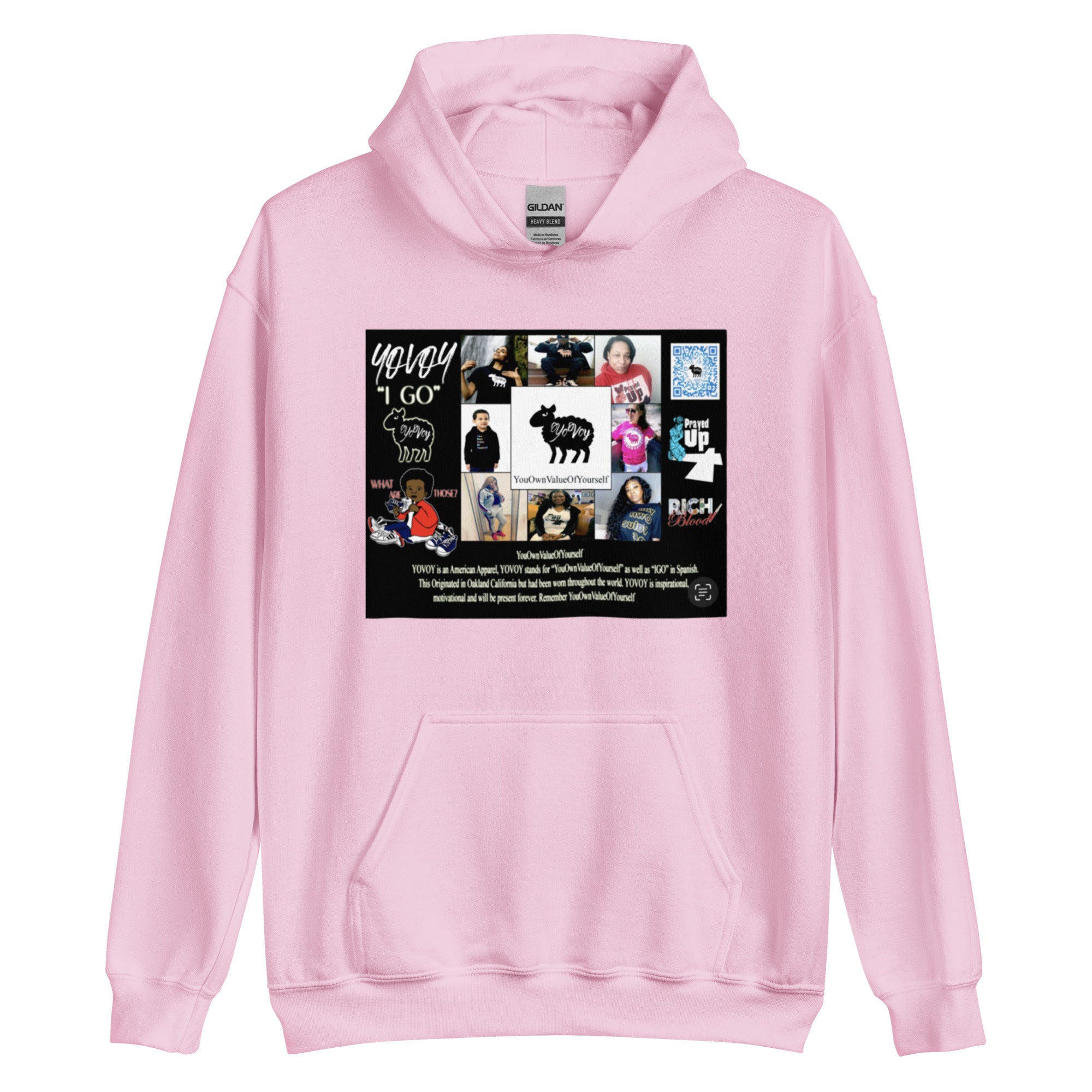 “Post Card YOVOY” Unisex Hoodie