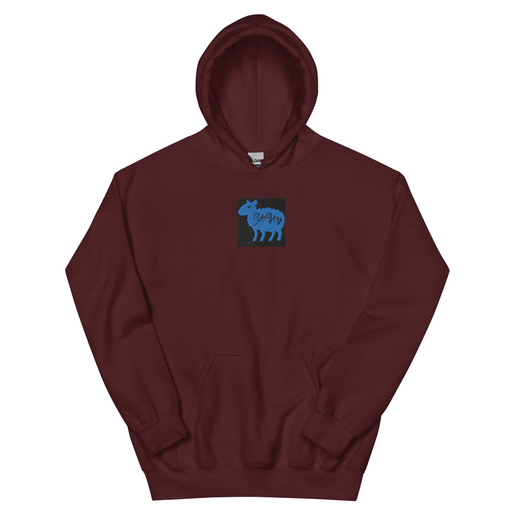 “YOVOY Sheep Baby Blue” Unisex Hoodie