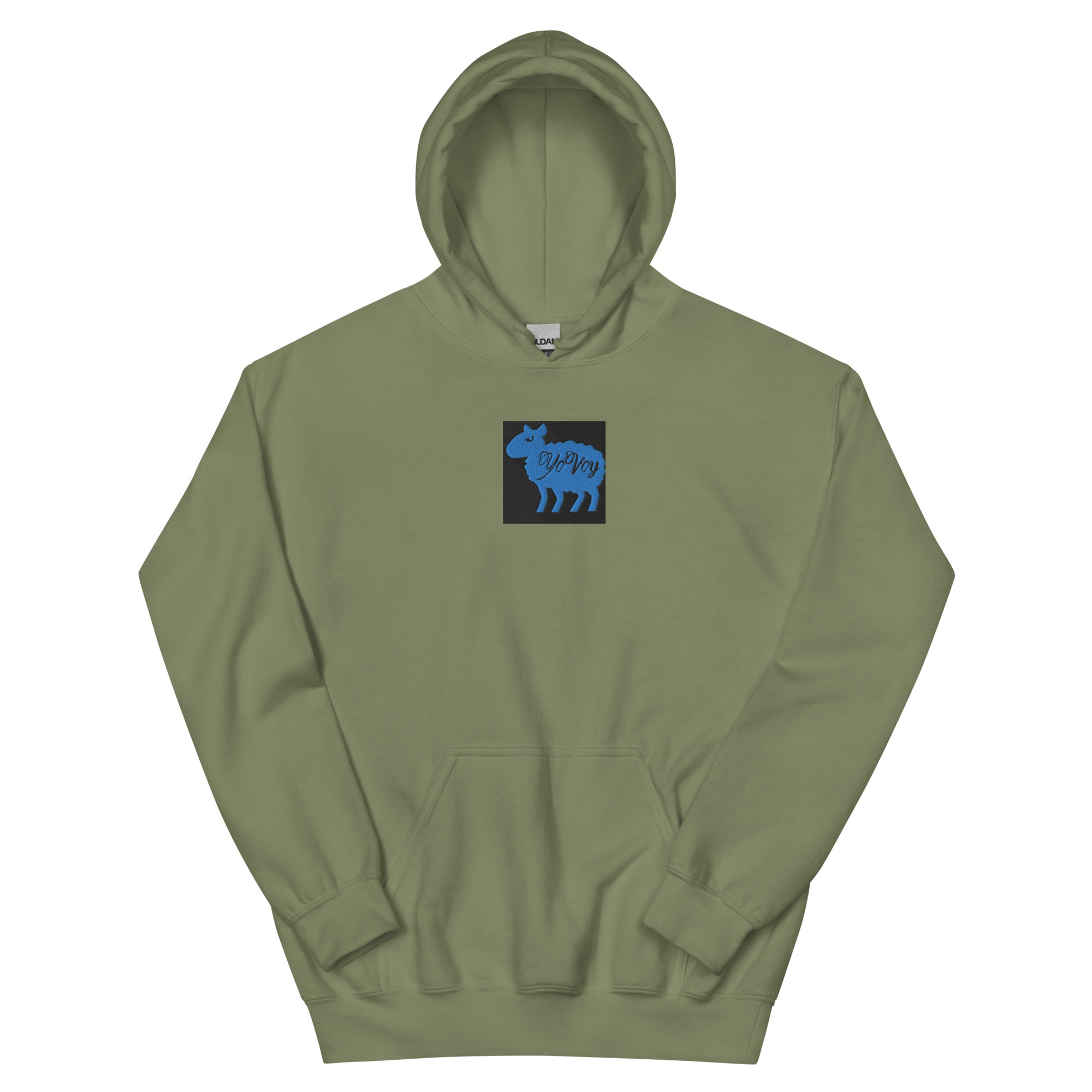 “YOVOY Sheep Baby Blue” Unisex Hoodie