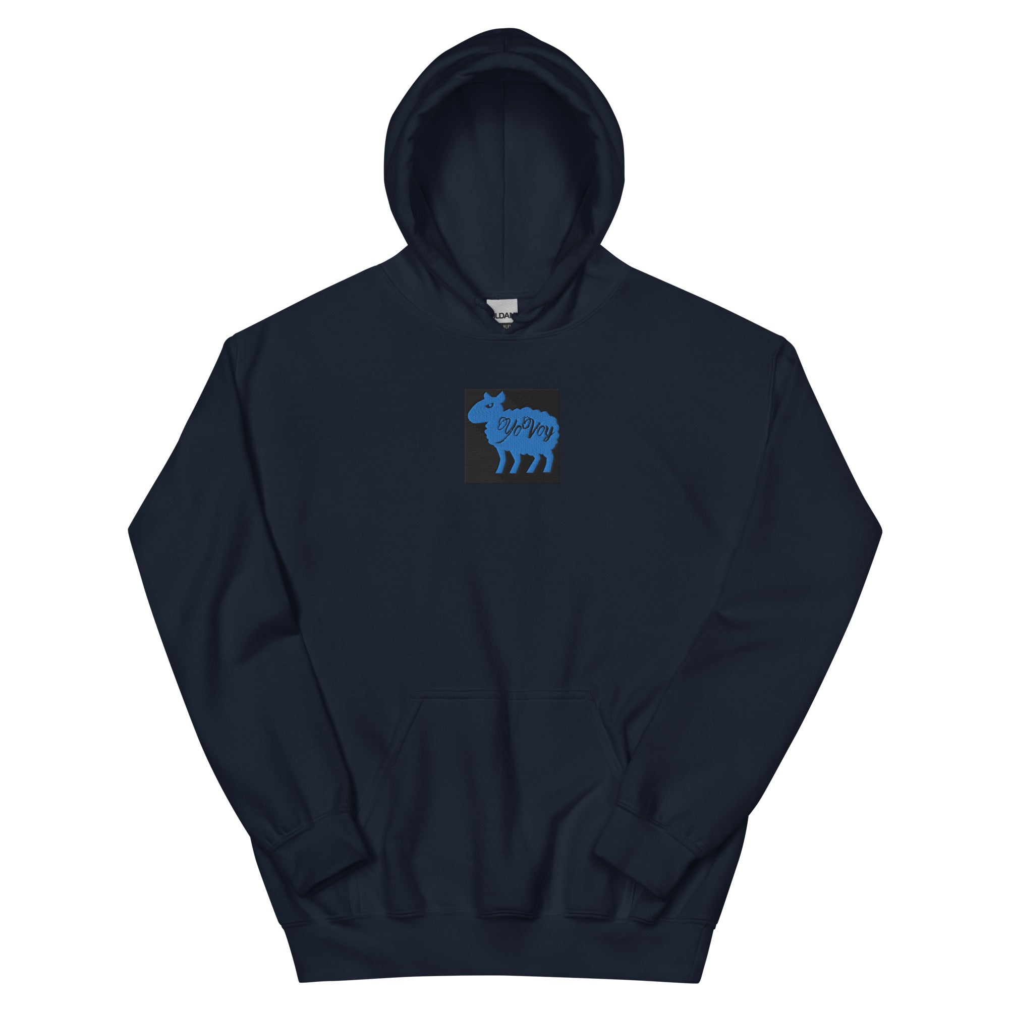 “YOVOY Sheep Baby Blue” Unisex Hoodie