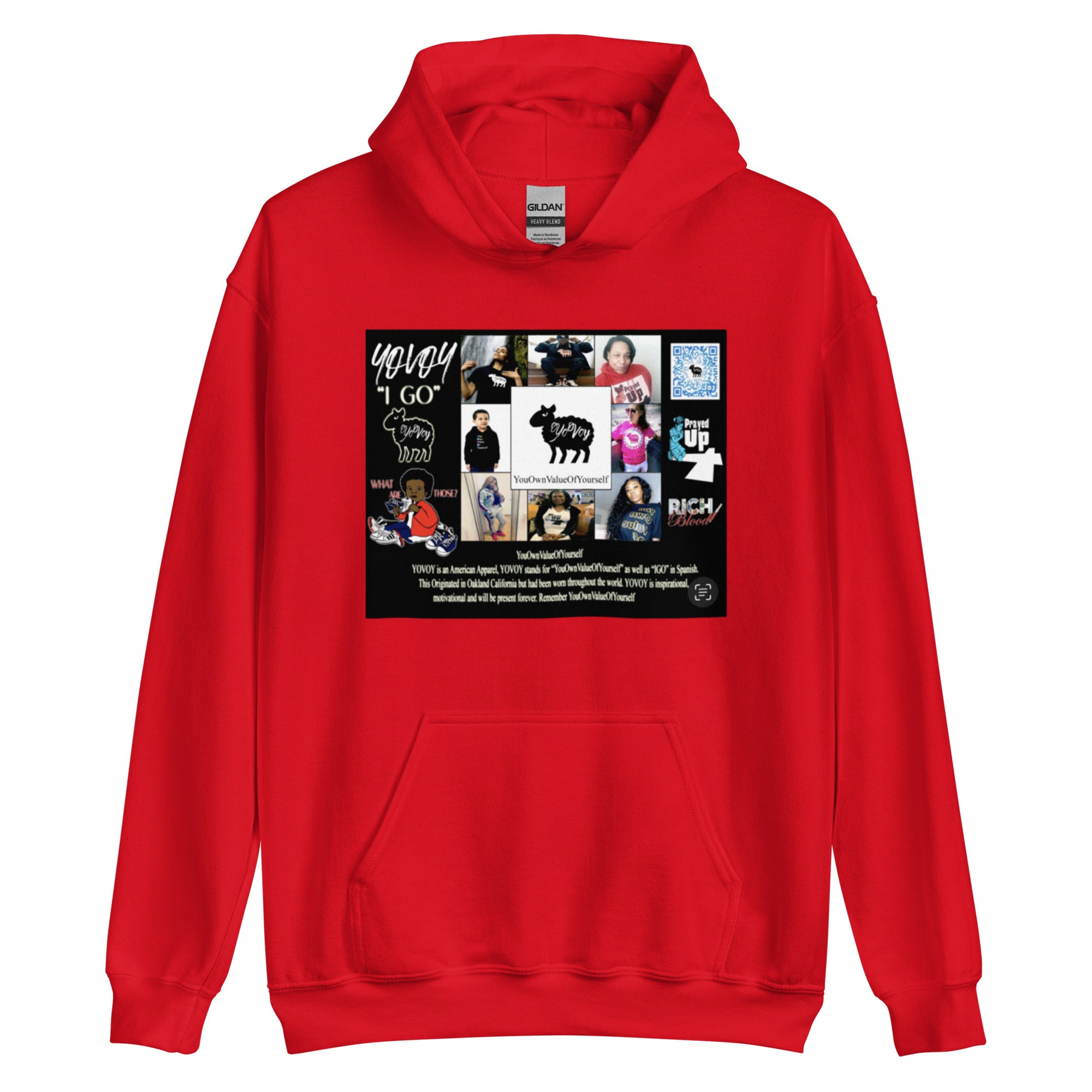 “Post Card YOVOY” Unisex Hoodie