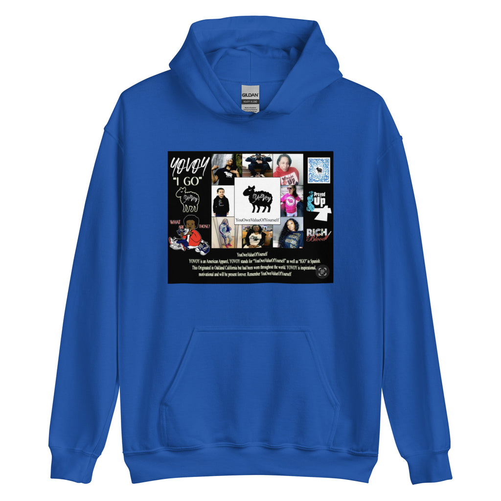 “Post Card YOVOY” Unisex Hoodie