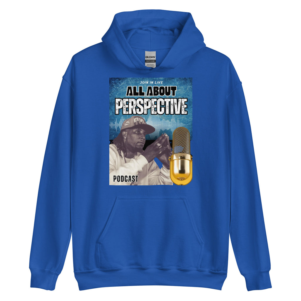 “AllAboutPerspective” Unisex Hoodie