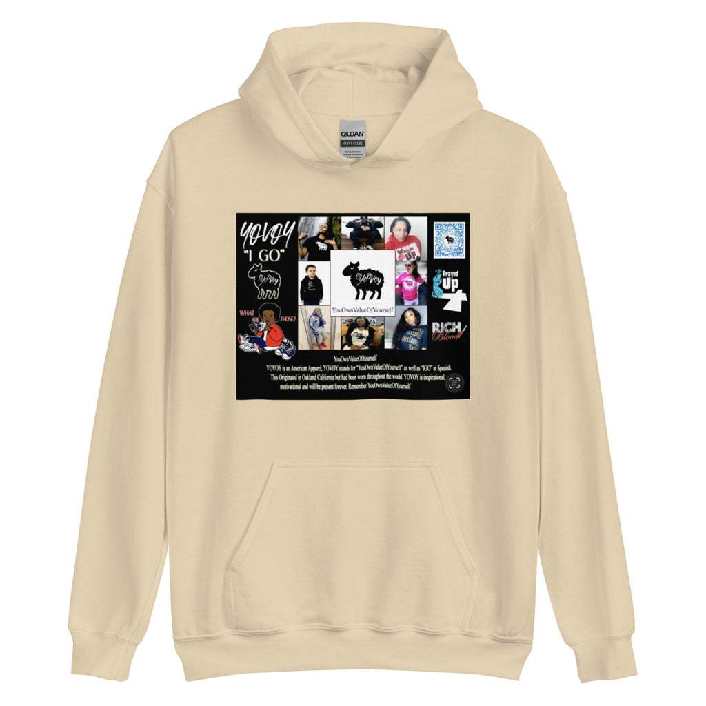 “Post Card YOVOY” Unisex Hoodie