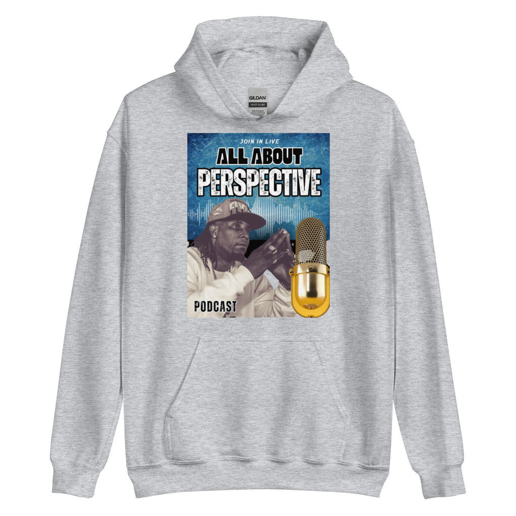 “AllAboutPerspective” Unisex Hoodie
