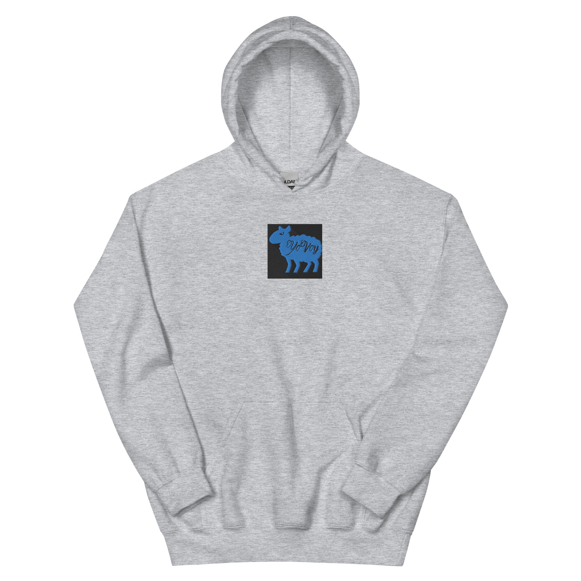 “YOVOY Sheep Baby Blue” Unisex Hoodie
