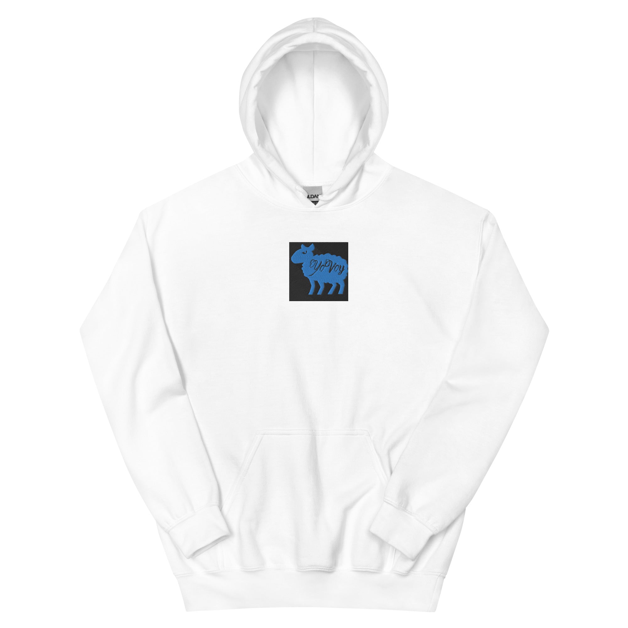“YOVOY Sheep Baby Blue” Unisex Hoodie