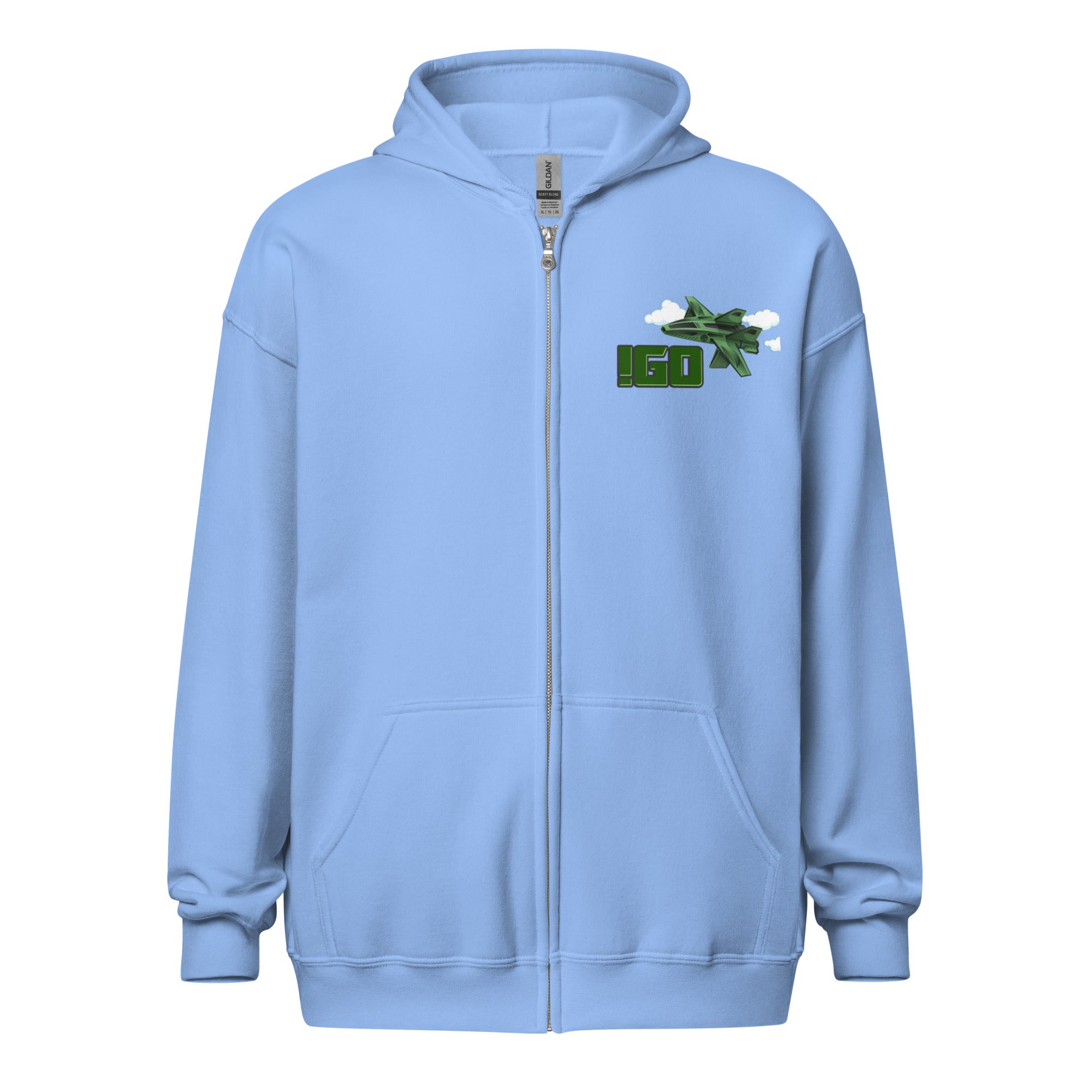 “IGO Fly Gear” Unisex zip hoodie