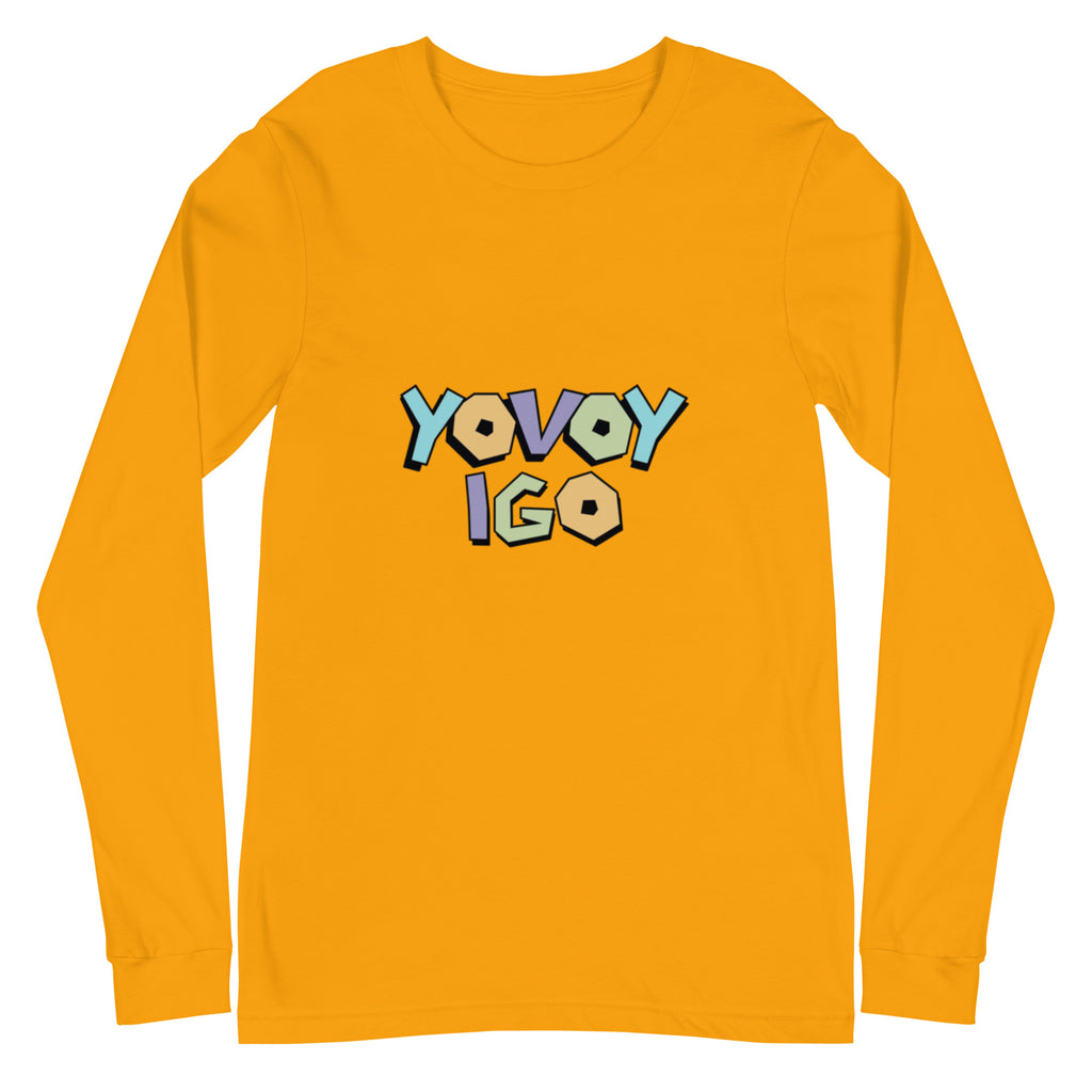 “YOVOY IGO”Unisex Long Sleeve Tee