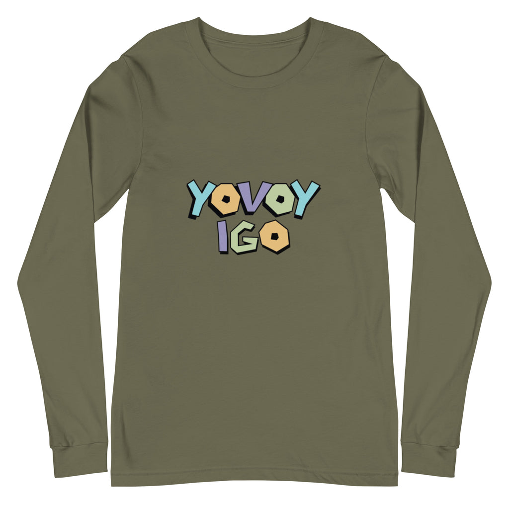 “YOVOY IGO”Unisex Long Sleeve Tee