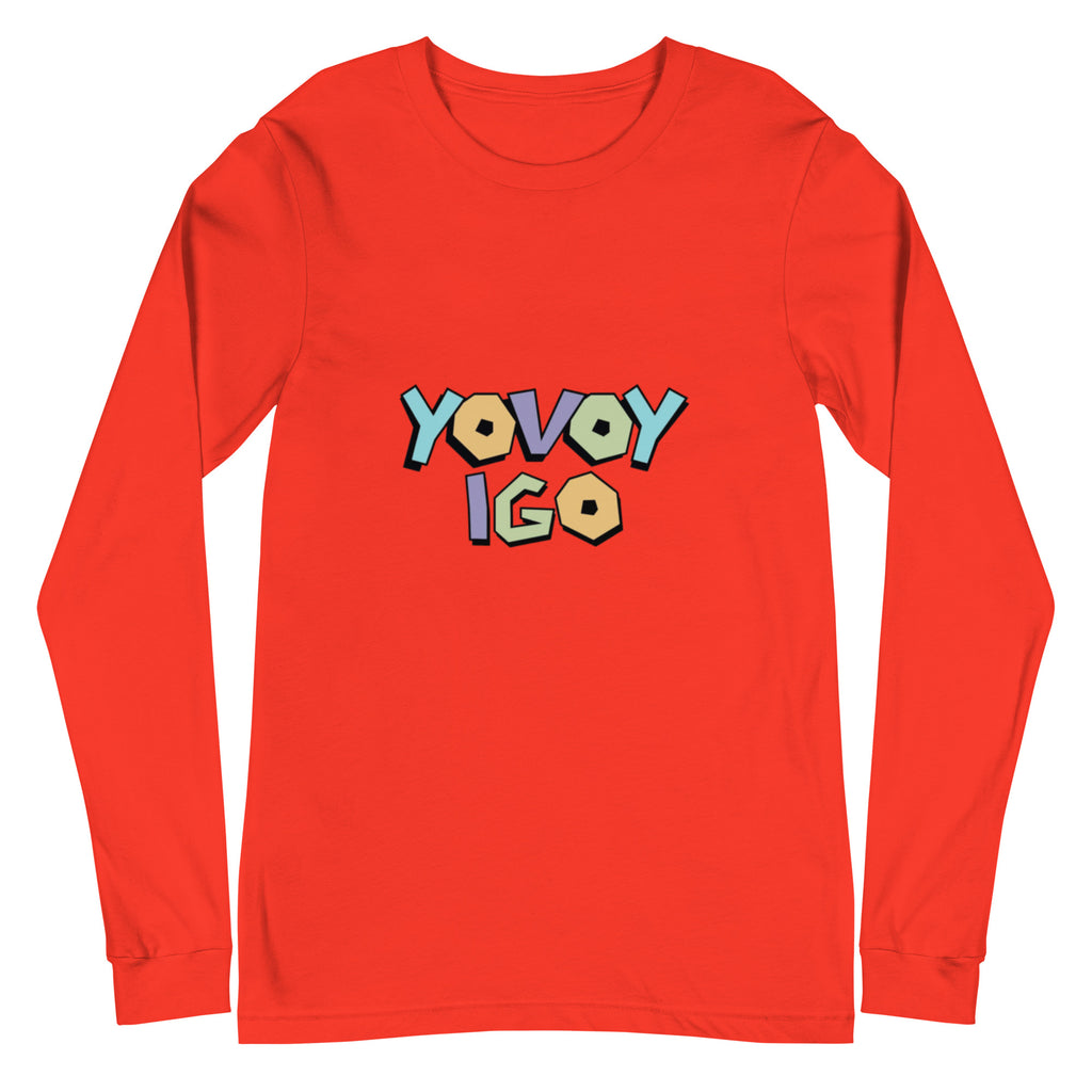 “YOVOY IGO”Unisex Long Sleeve Tee