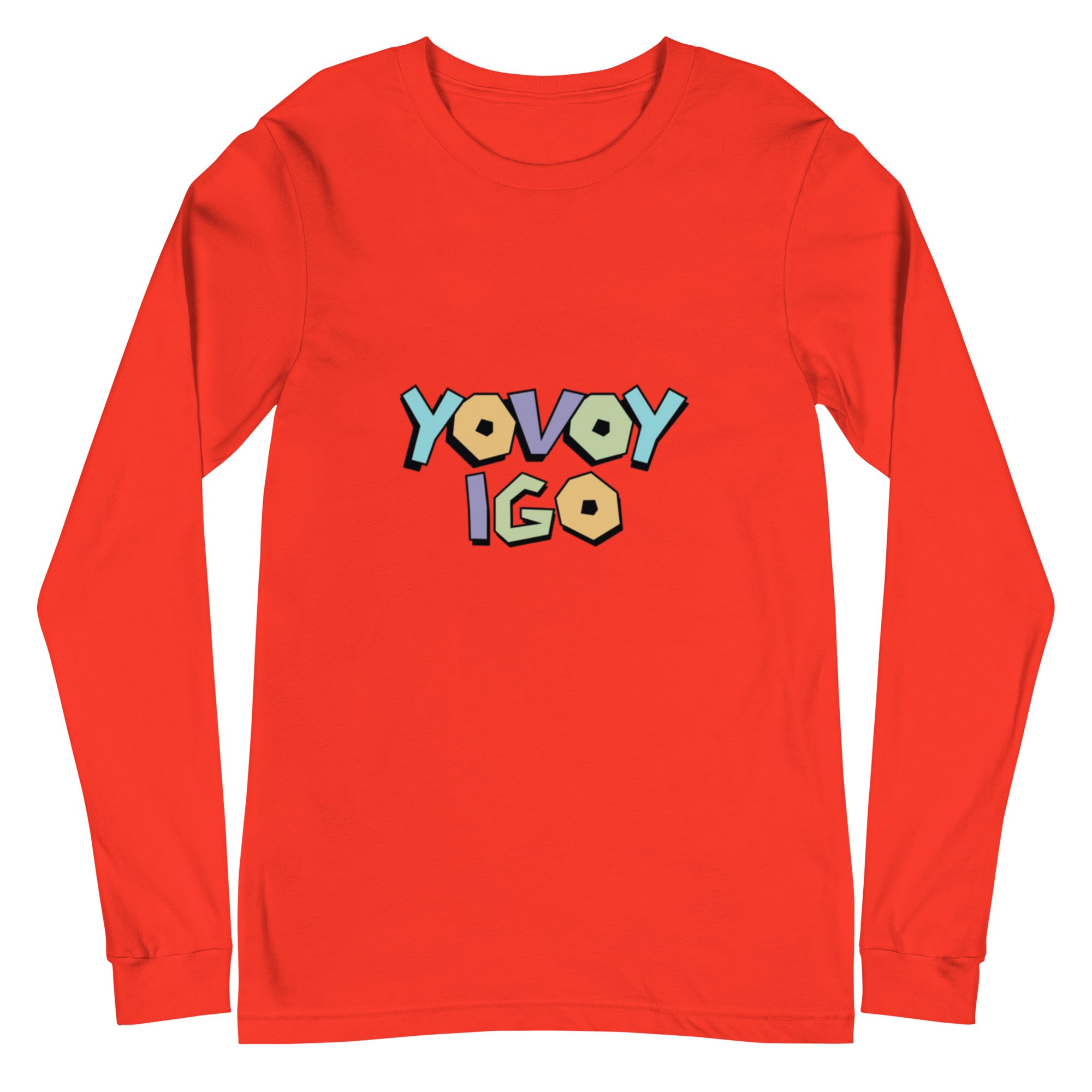 “YOVOY IGO”Unisex Long Sleeve Tee