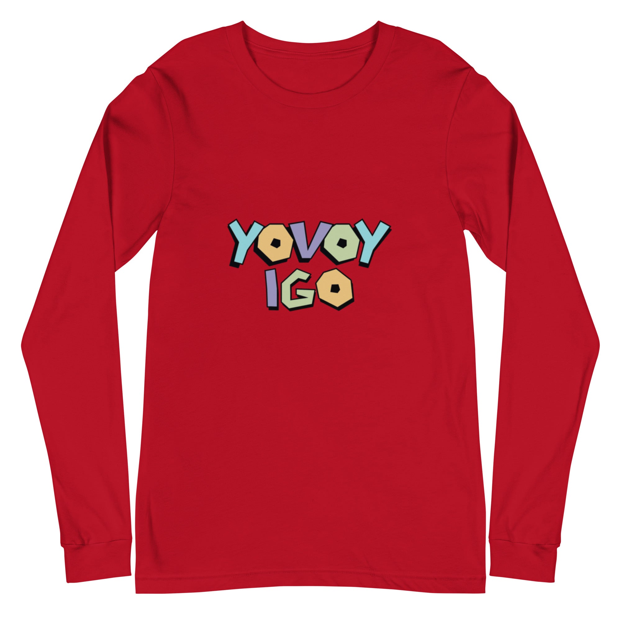 “YOVOY IGO”Unisex Long Sleeve Tee