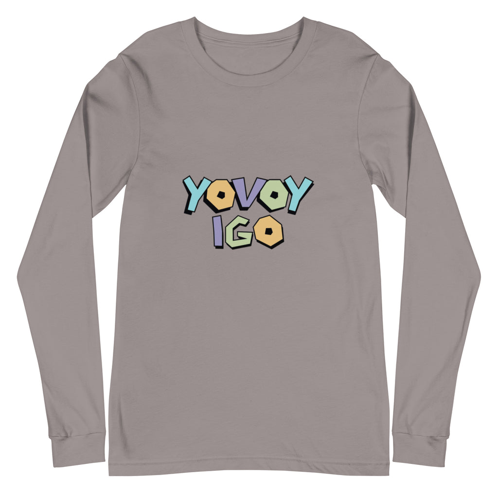 “YOVOY IGO”Unisex Long Sleeve Tee