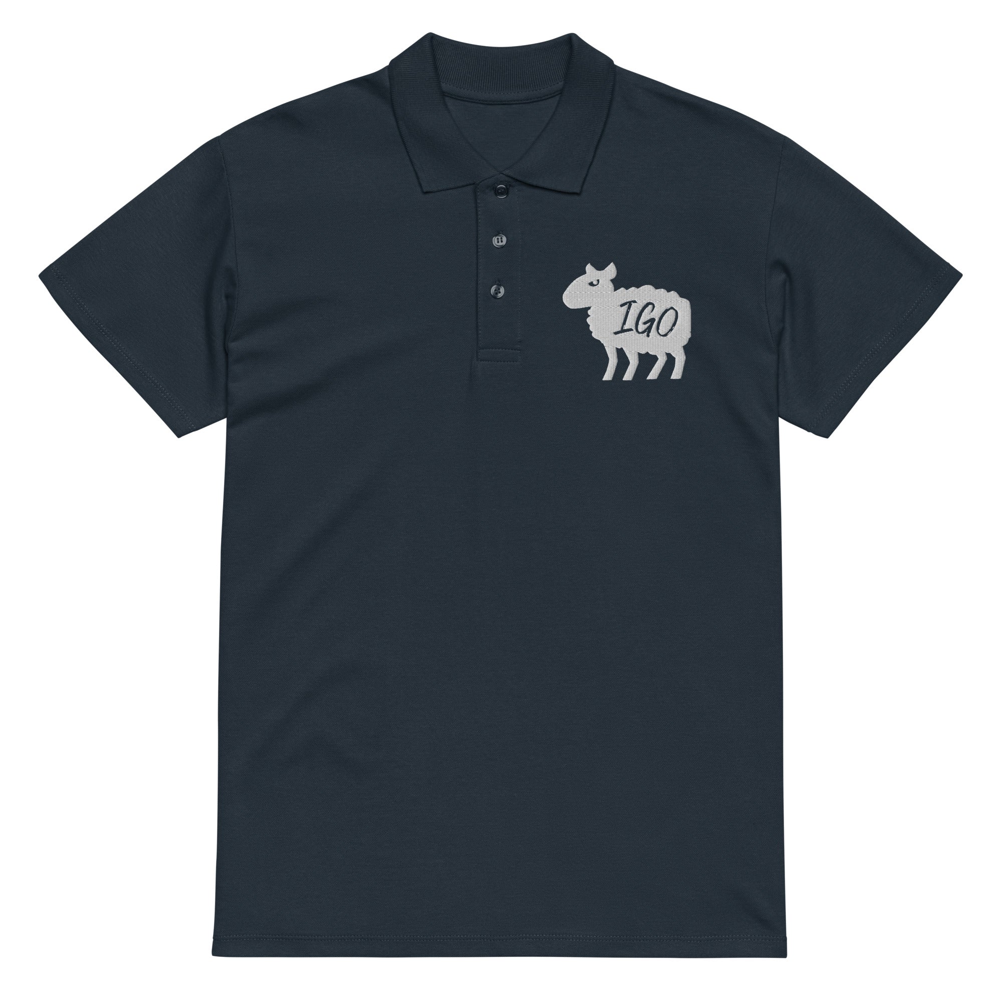 "YOVOy IGO Sheep" Premium pique polo shirt