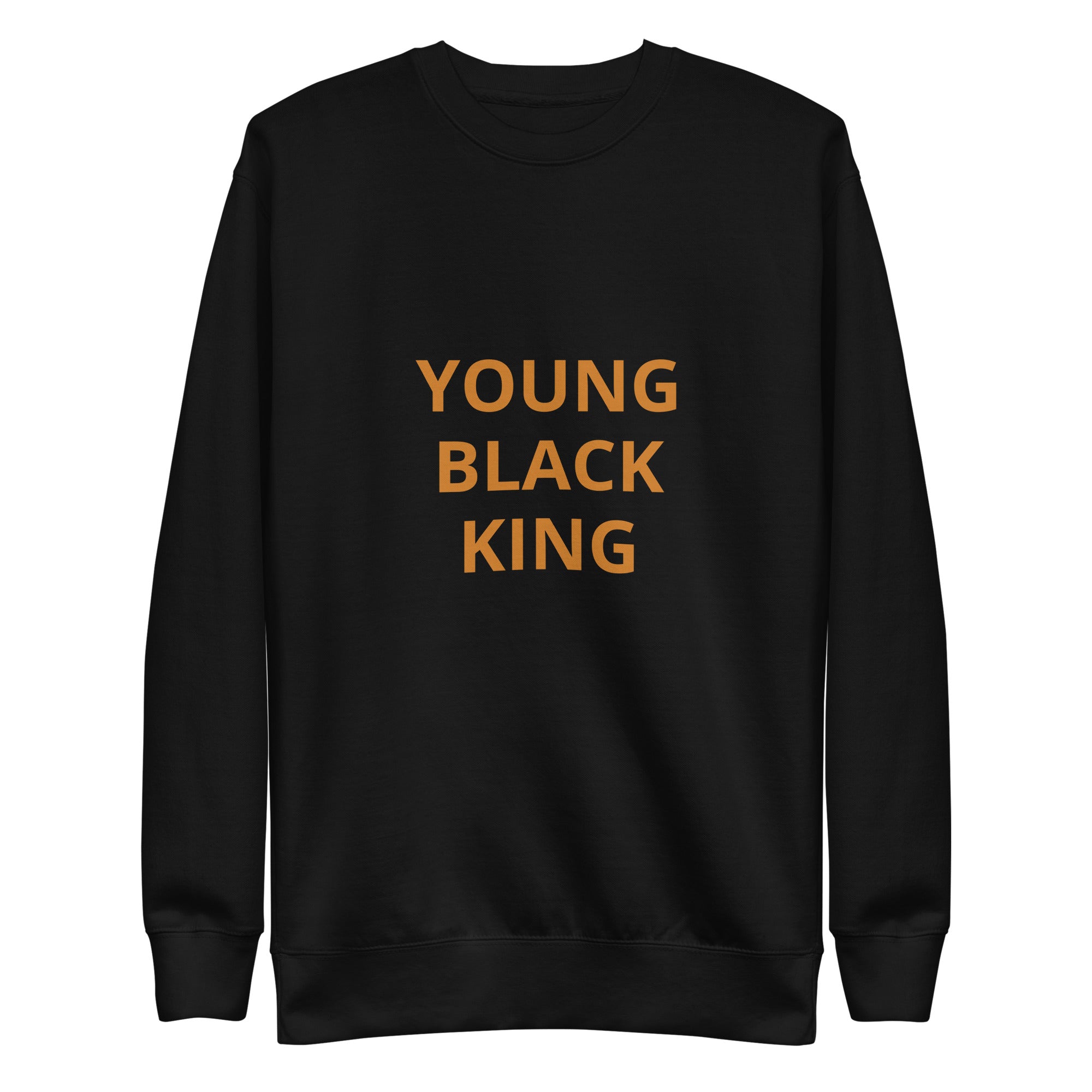 "Young Black King" Unisex Premium Sweatshirt