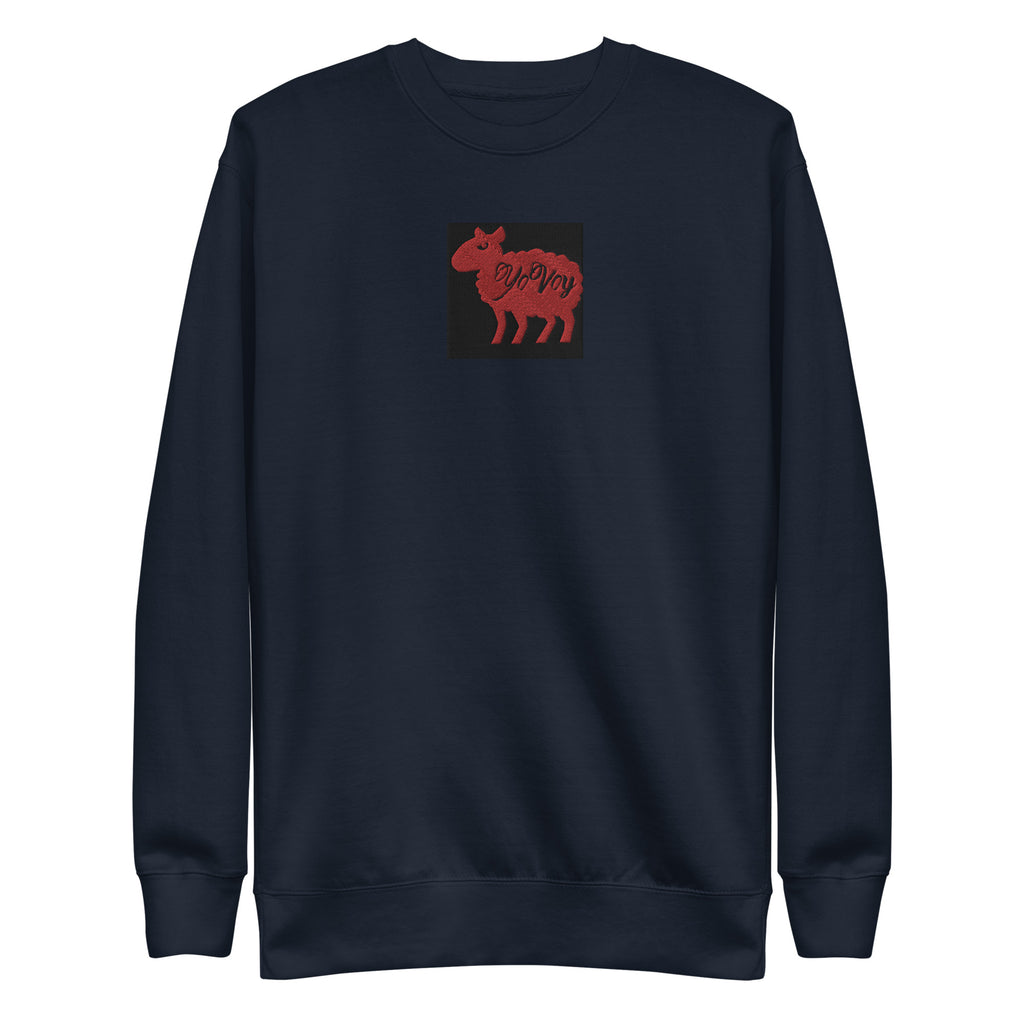“YOVOy Sheep Red” Unisex  Sweatshirt
