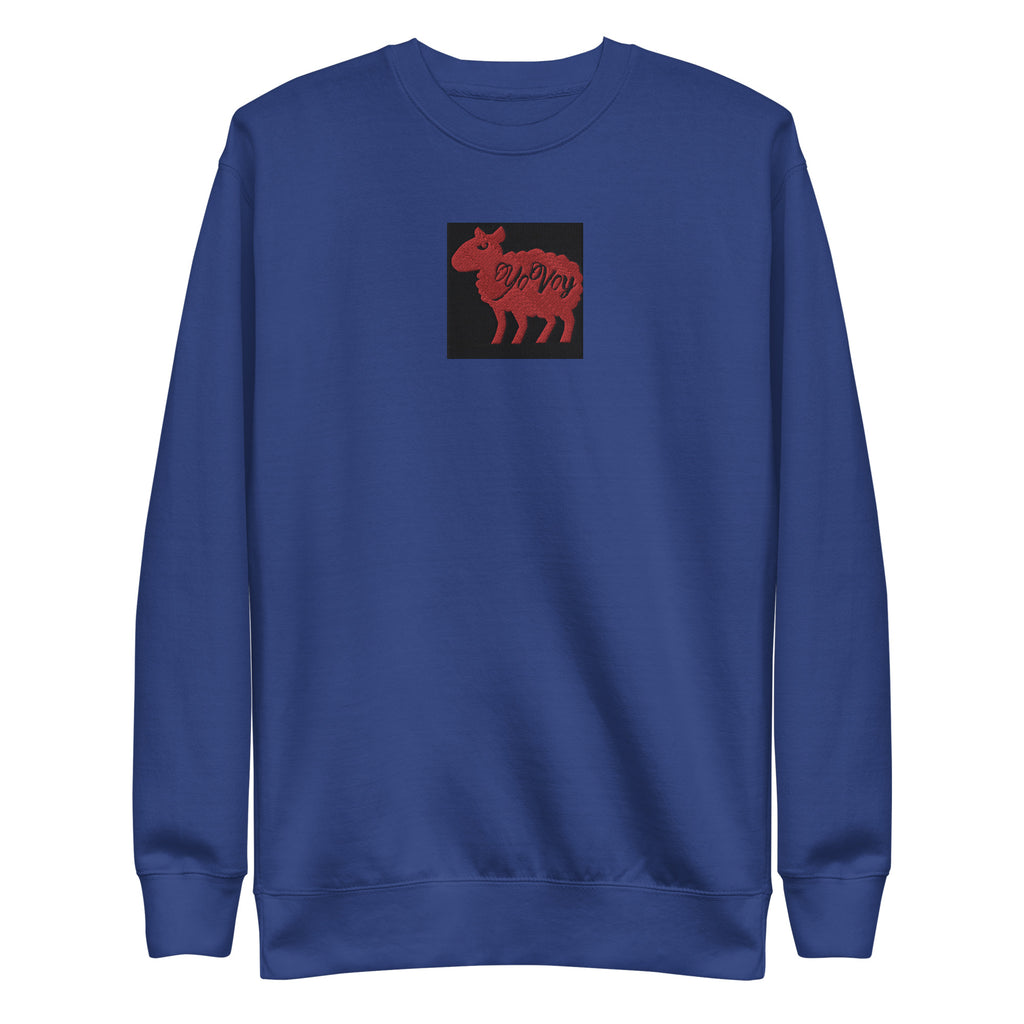“YOVOy Sheep Red” Unisex  Sweatshirt