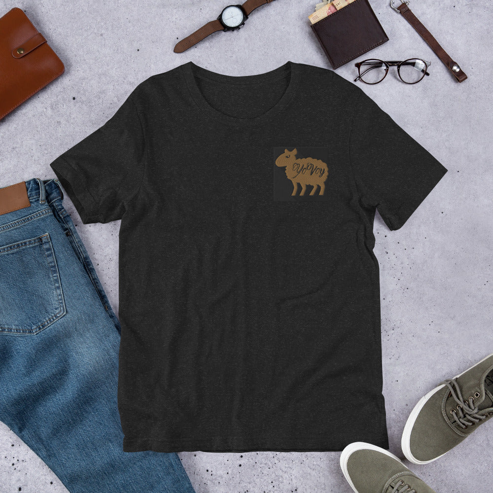 “YOVOY Sheep Gold” Unisex t-shirt