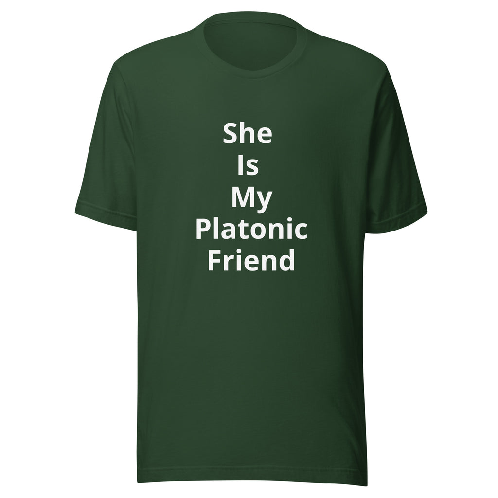 “Platonic Friend” Unisex t-shirt