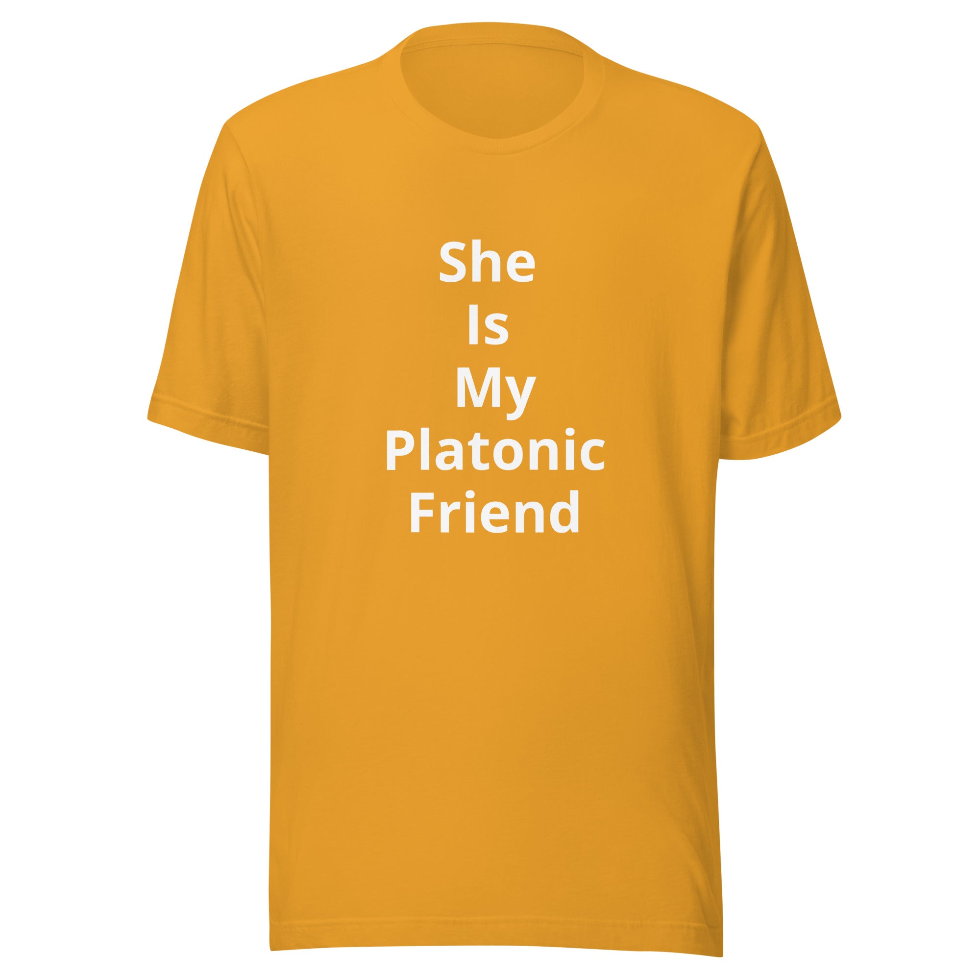 “Platonic Friend” Unisex t-shirt