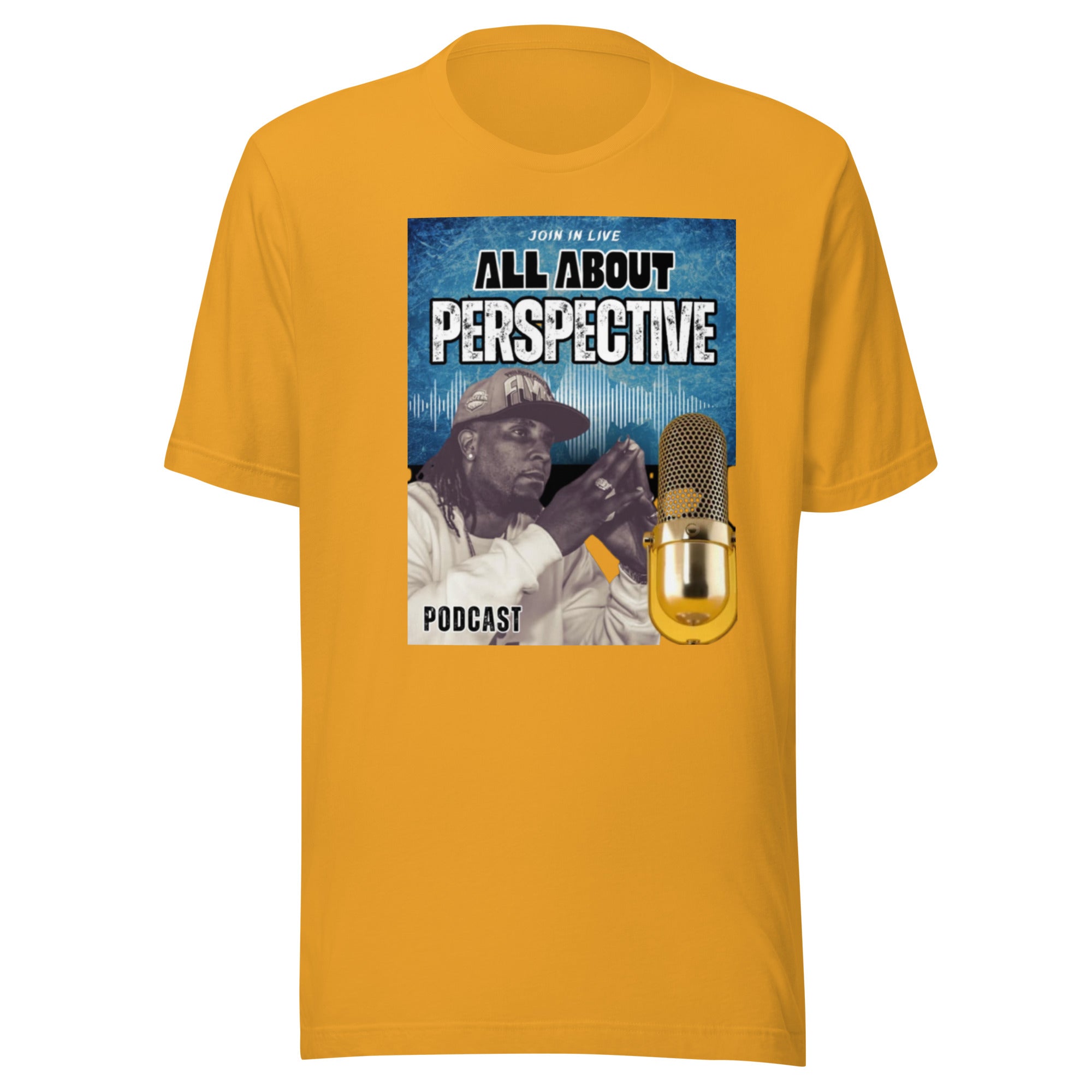 “AllAboutPerspective” Unisex t-shirt