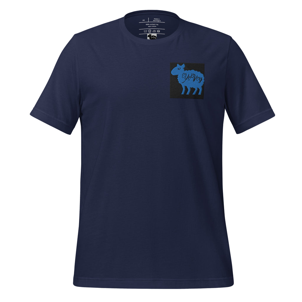 “YOVOY Sheep Baby Blue” Unisex t-shirt