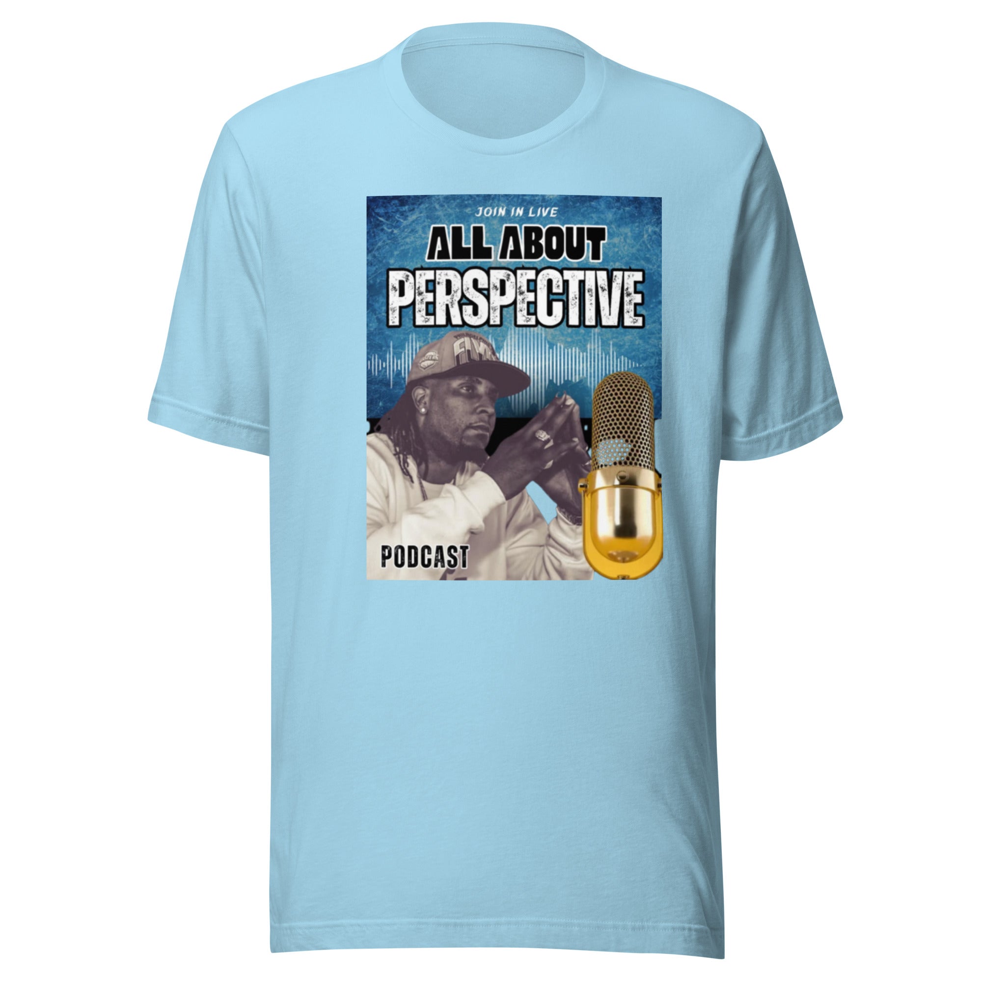 “AllAboutPerspective” Unisex t-shirt