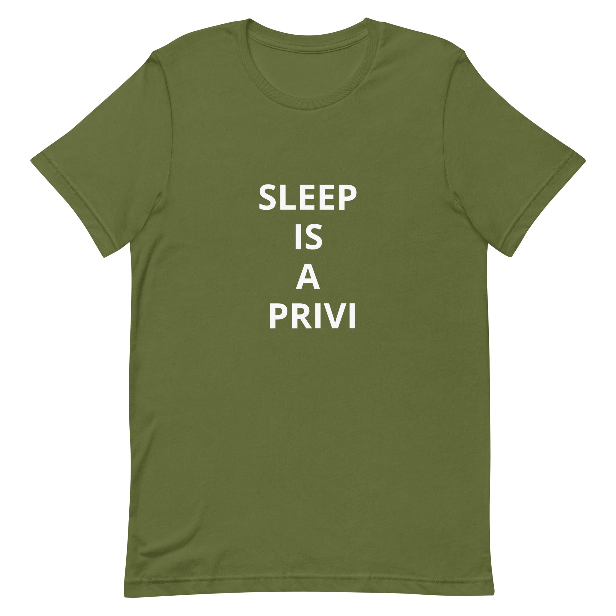 “Sleep is a Privilege” Unisex t-shirt