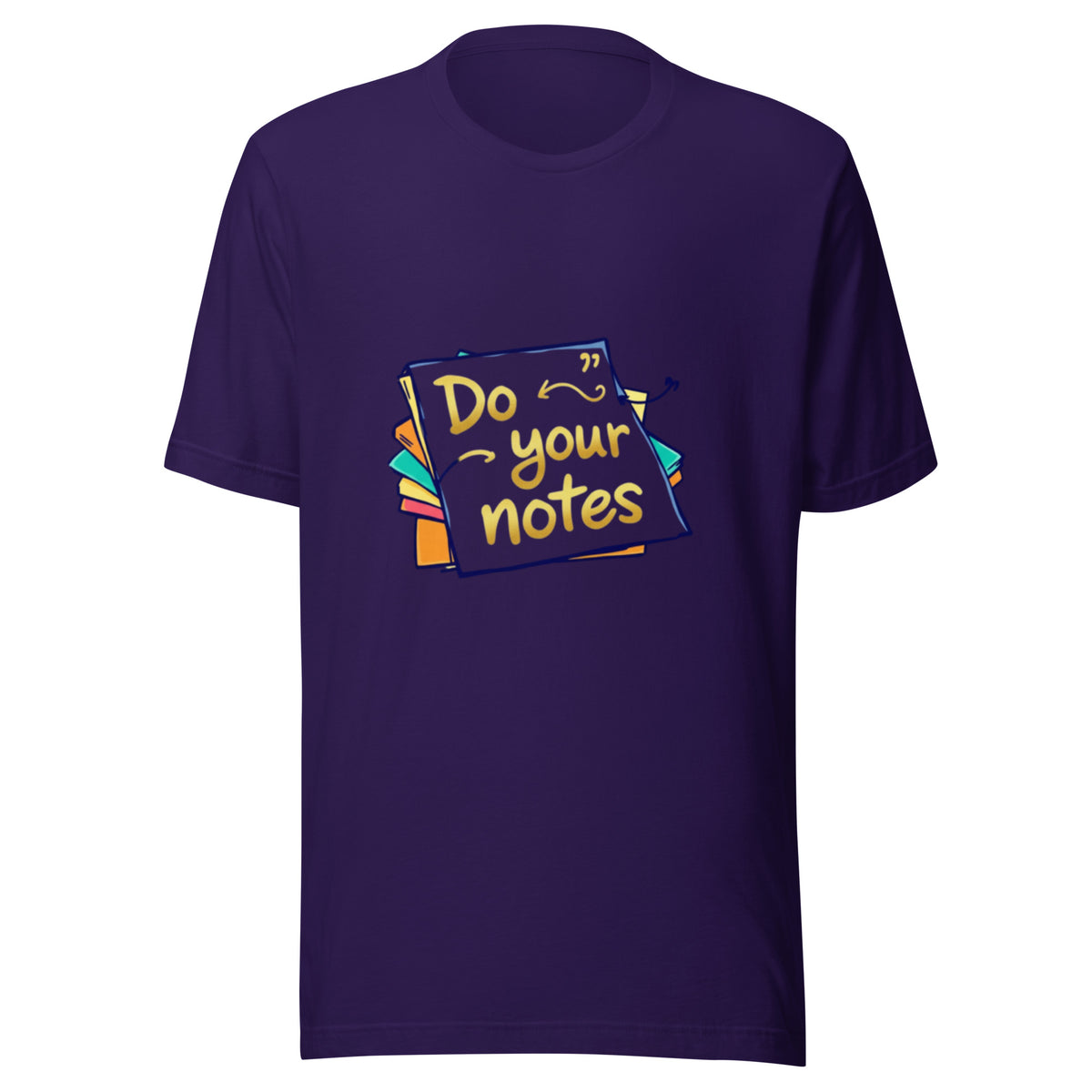 "Do Your Notes" Unisex t-shirt