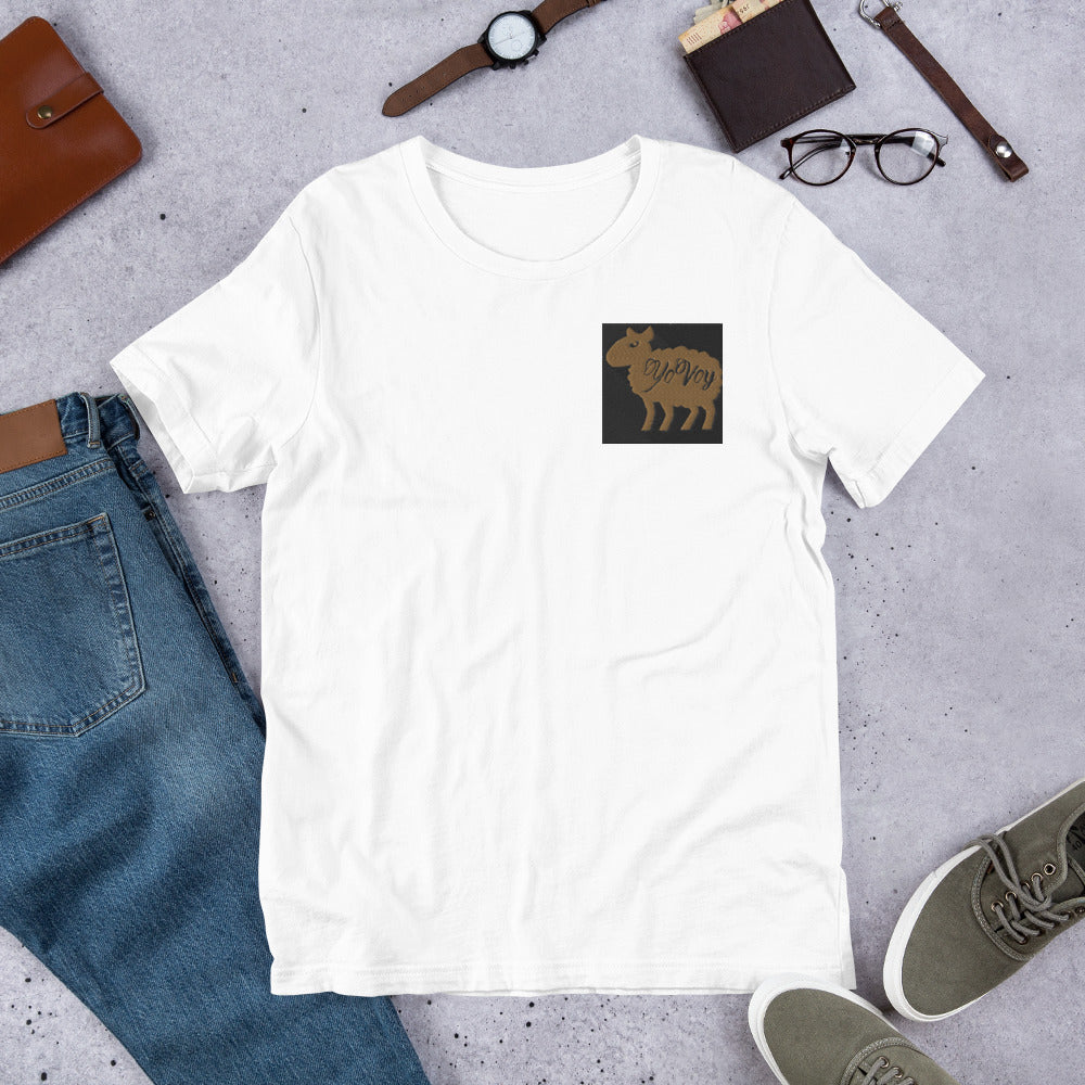“YOVOY Sheep Gold” Unisex t-shirt