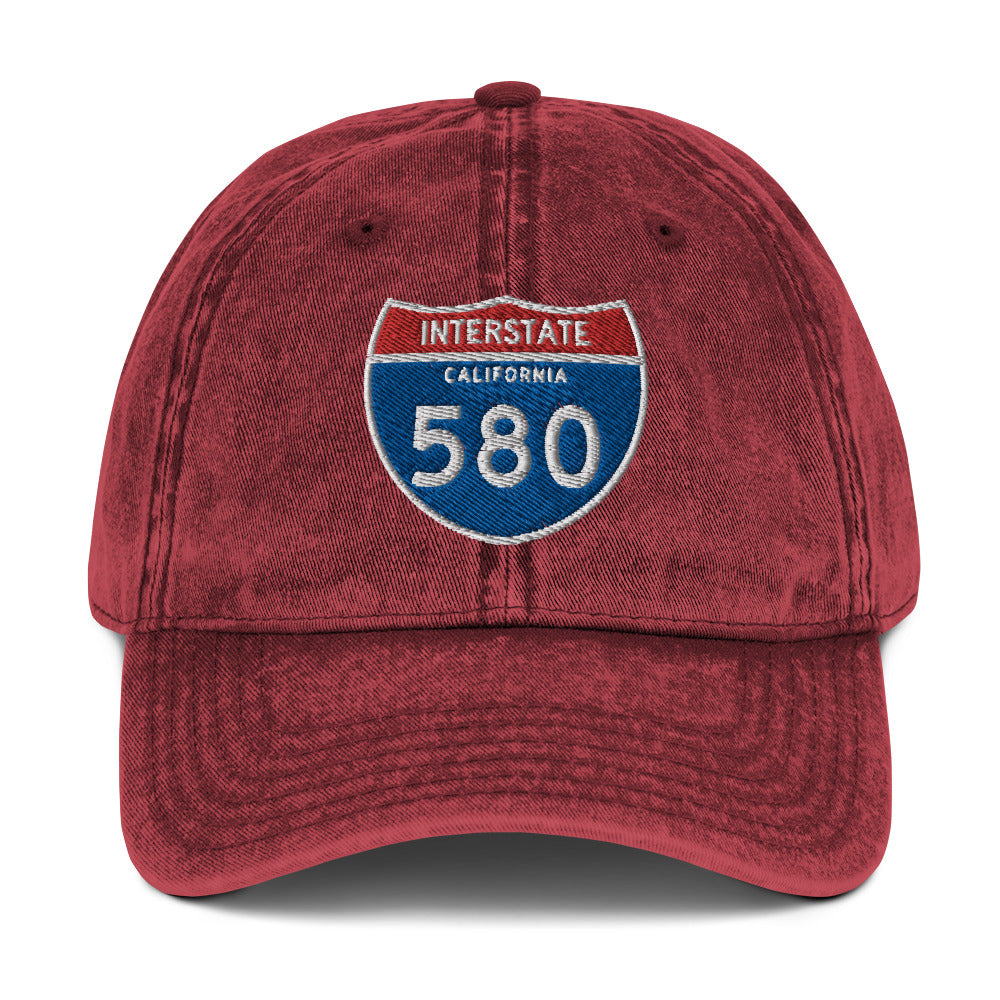 580 Vintage Cotton Twill Cap