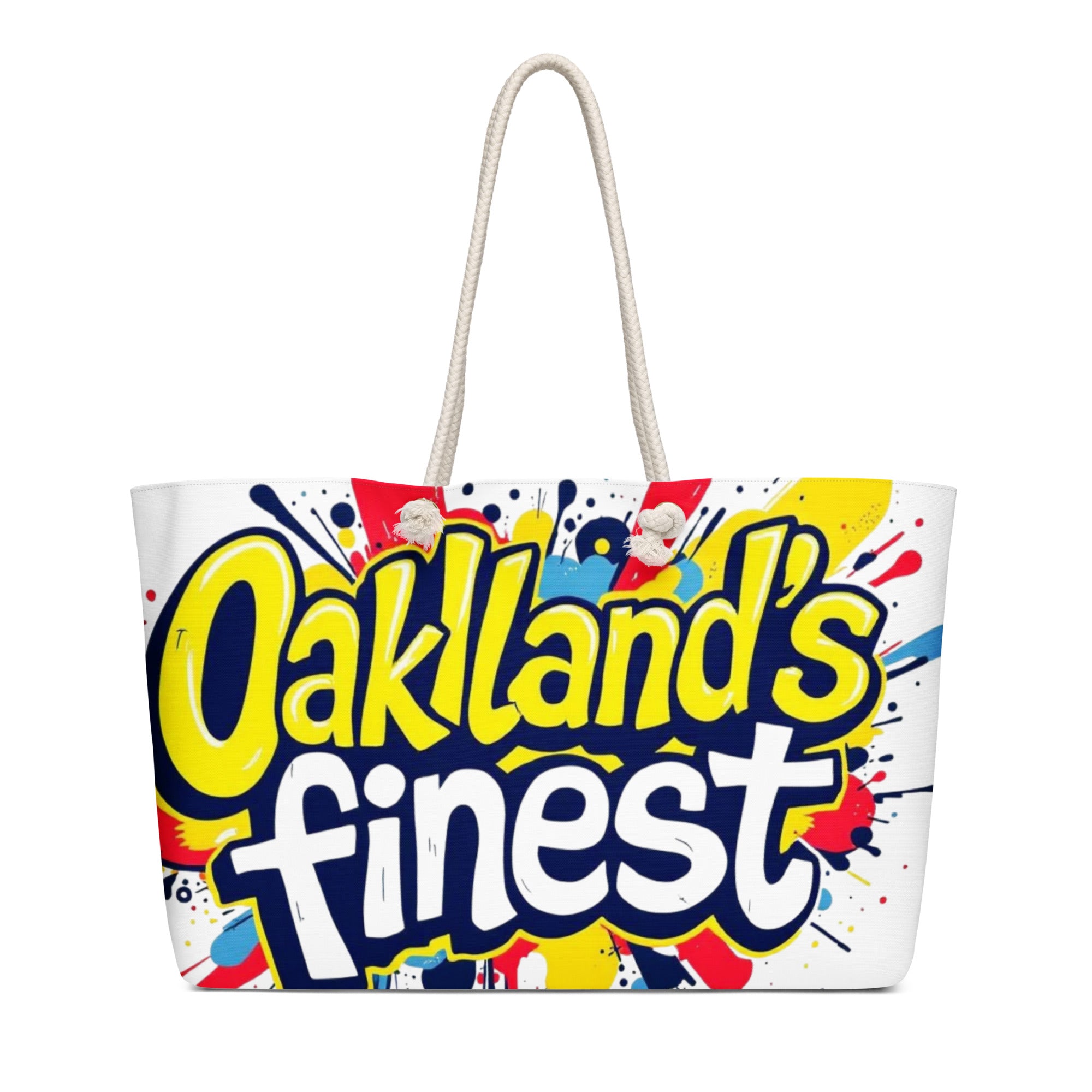 "Oakland's Finest" Oversized weekender bag