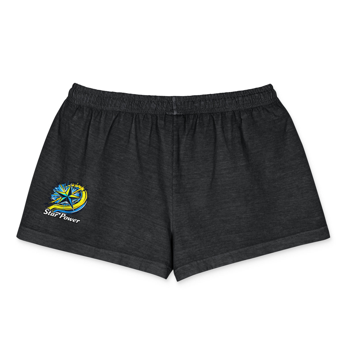 "A Star Power" Women's garment-dyed shorts