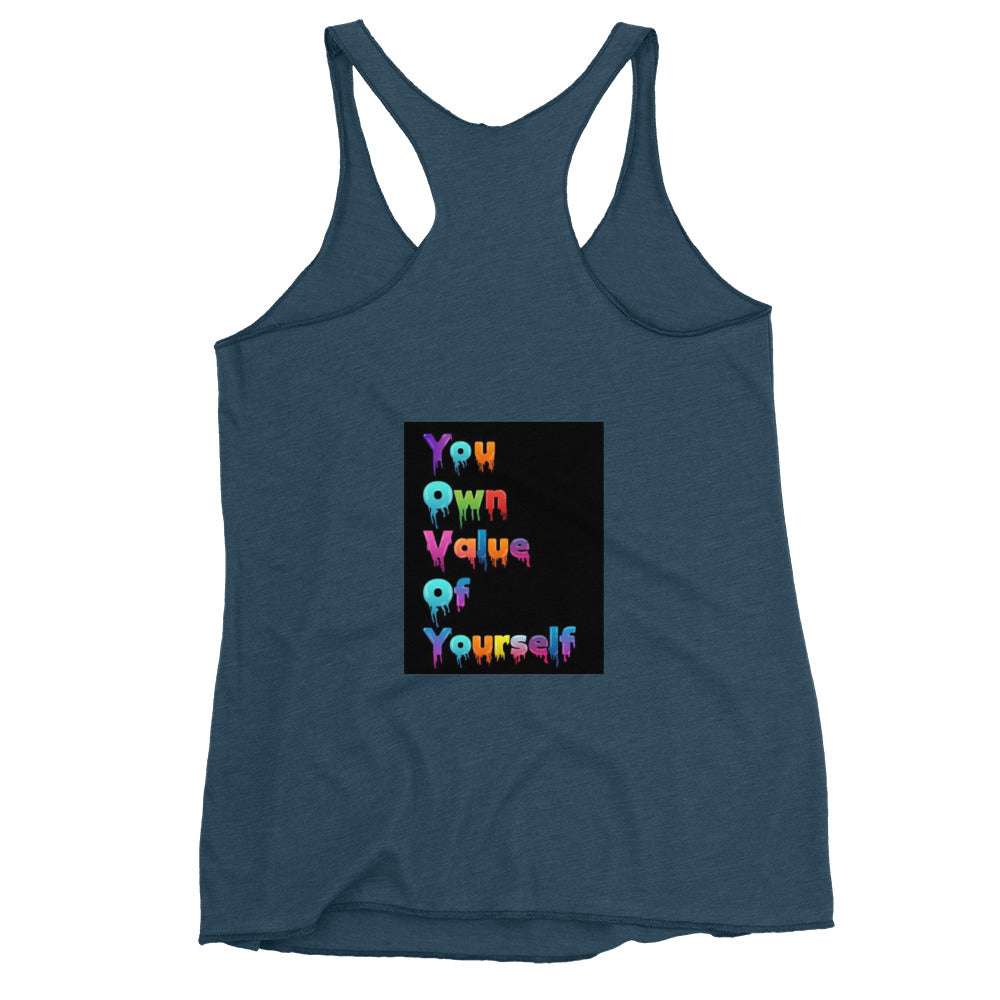 “Choose Me” Women's Racerback Tank