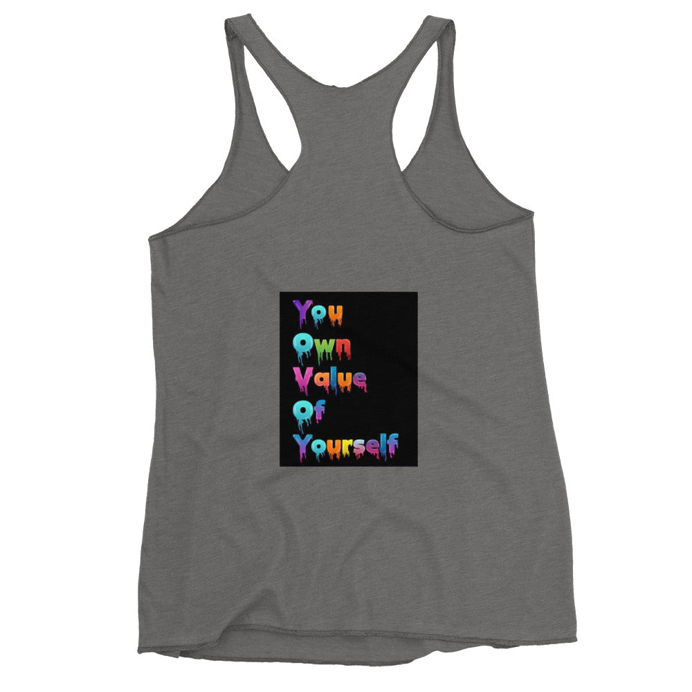 “Choose Me” Women's Racerback Tank