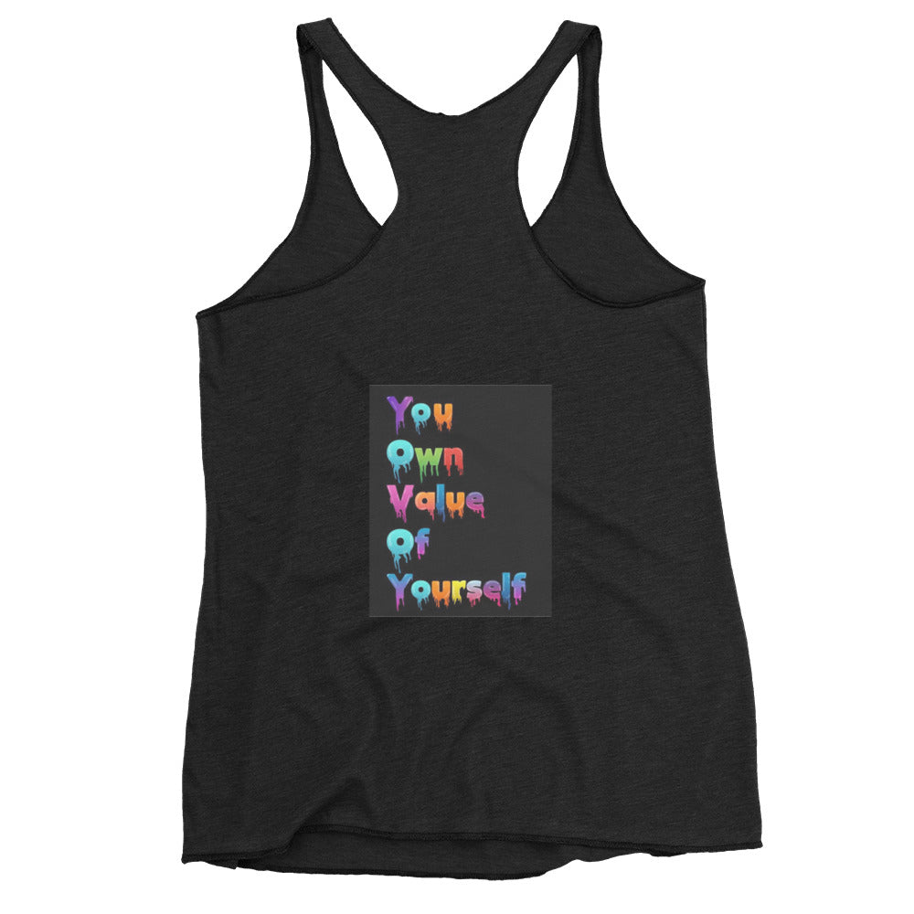 “Choose Me” Women's Racerback Tank