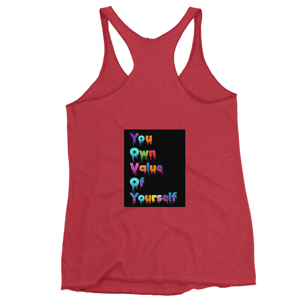 “Choose Me” Women's Racerback Tank