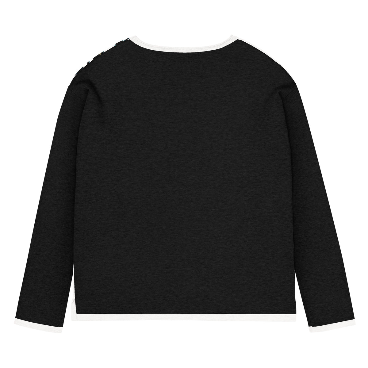 "A Star Power" Women’s straight bottom knitted sweater