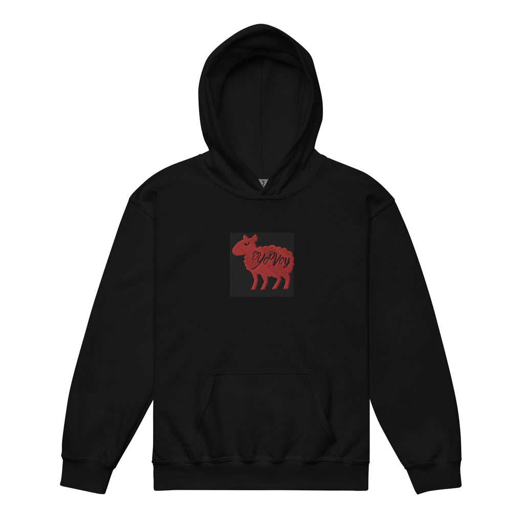 “YOVOY Sheep Red” Youth heavy blend hoodie