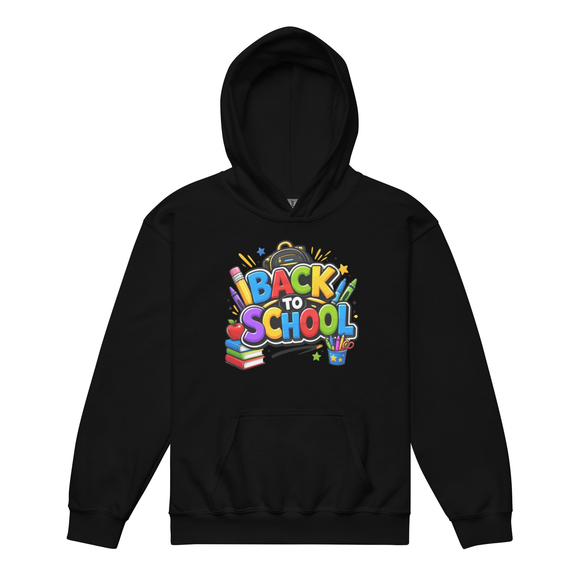 "A back to school" Youth heavy blend hoodie
