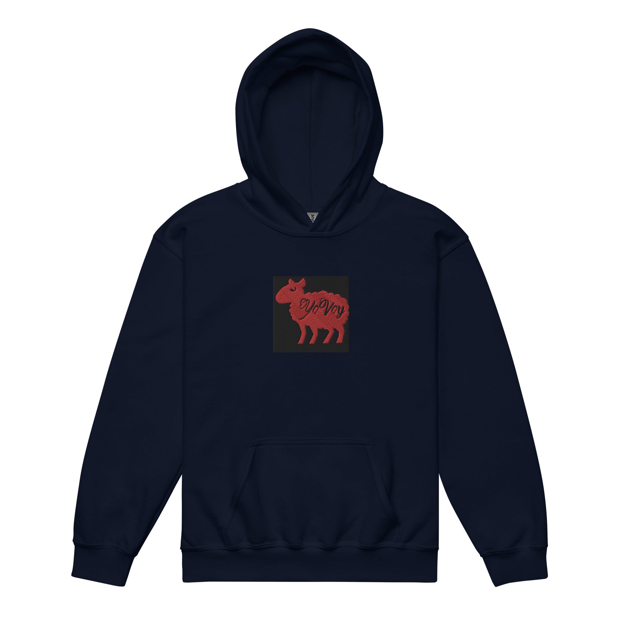 “YOVOY Sheep Red” Youth heavy blend hoodie