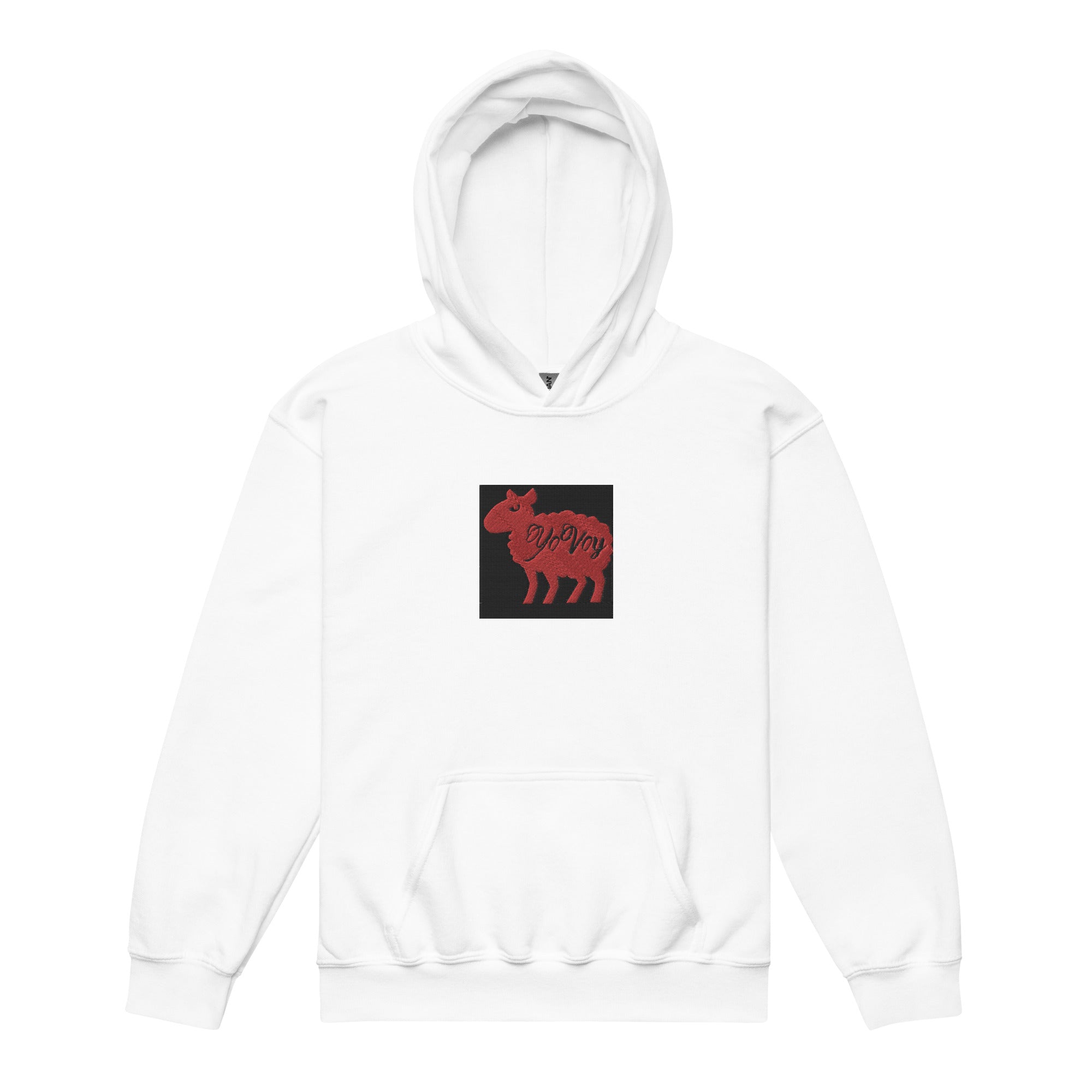 “YOVOY Sheep Red” Youth heavy blend hoodie