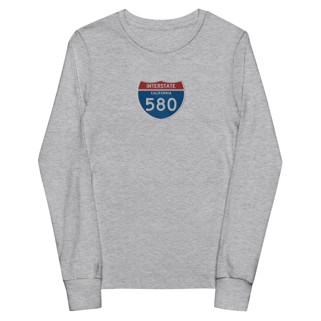 580 Youth long sleeve tee